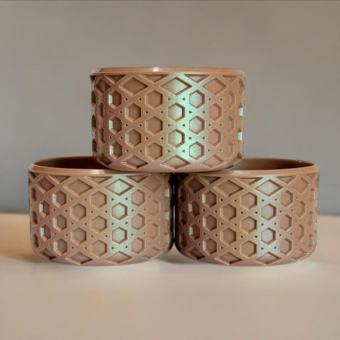 Caramel Shimmer Waffle Boots™