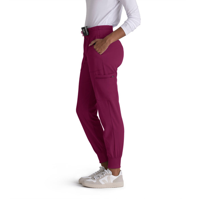 Carly Jogger - Wine - Grey's Anatomy Scrubs