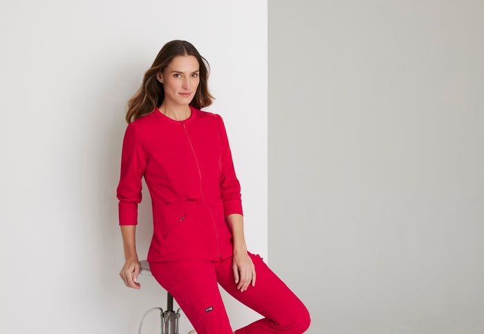 Carly Jogger - Wine - Grey's Anatomy Scrubs