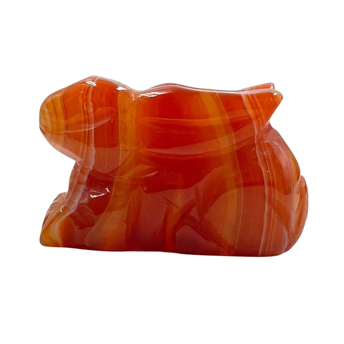 Carnelian Crystal Bunny