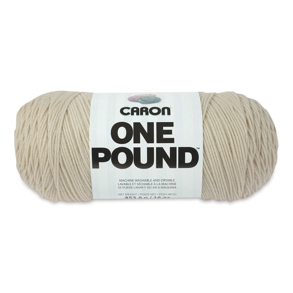 Caron One Pound Yarn Off White