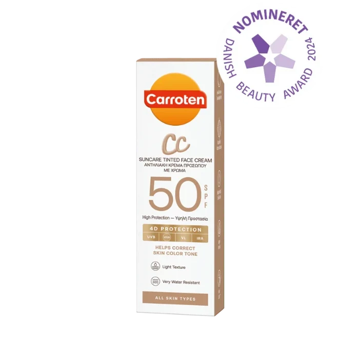 Carroten - CC Tinted Face Cream SPF 50 - 50 ml