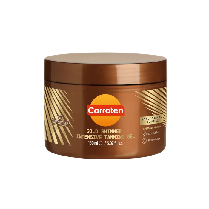 Carroten - Gold Shimmer Tanning Gel - 150 ml