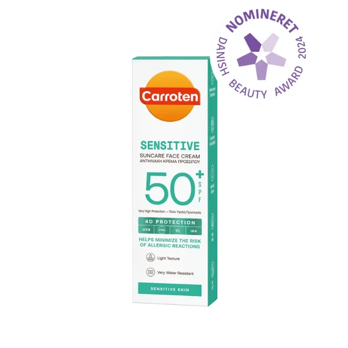 Carroten - Sensitive Face Cream SPF 50 - 50 ml
