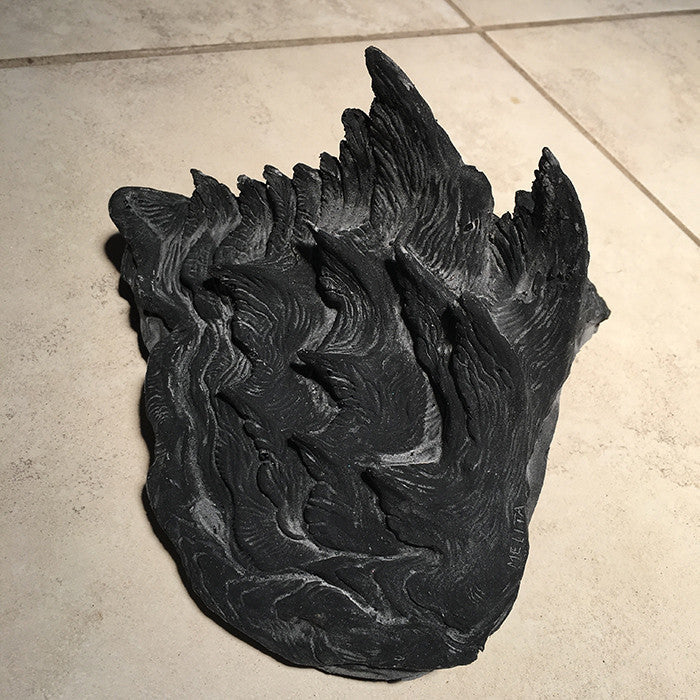 CAST NEOPRENE- SHARK TOOTH SHOULDER ARMOR- PREORDER