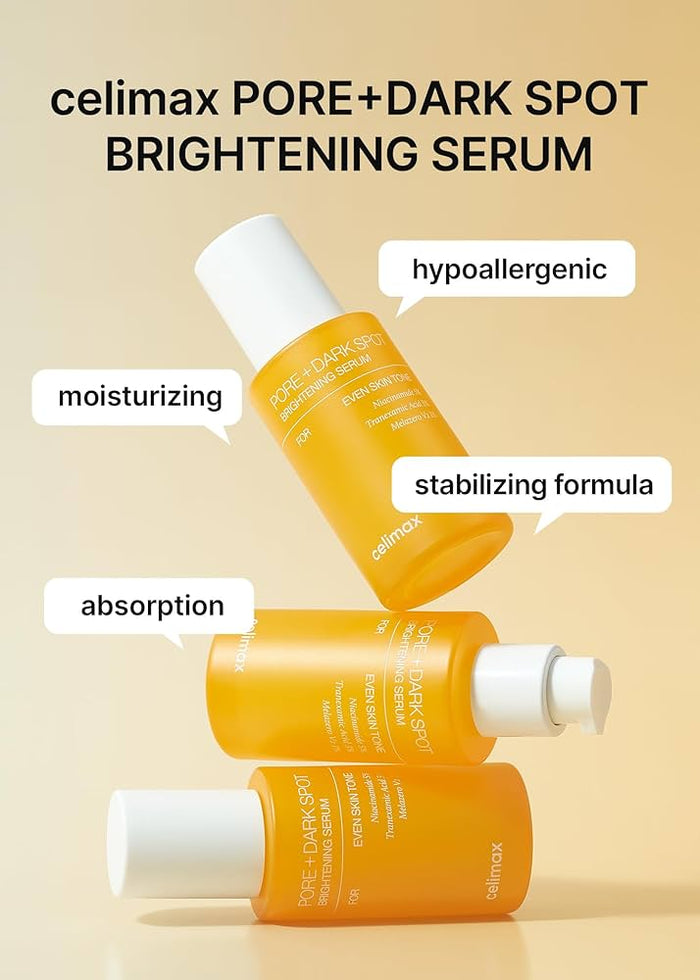 CELIMAX Pore + Dark Spot Brightening Serum سيروم تفتيح البشرة من سيليماكس