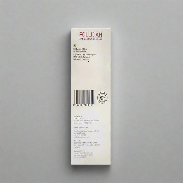 Ceuticoz Follidan Anti Dandruff Shampoo