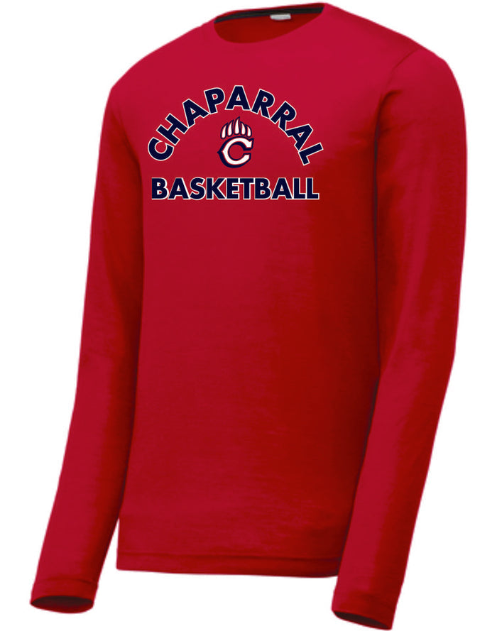 Chap Basketball Sport-Tek Unisex Long Sleeve Tee - 4 designs