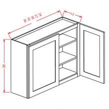 30″ Charleston Antique White Wall Cabinet – RTA Direct