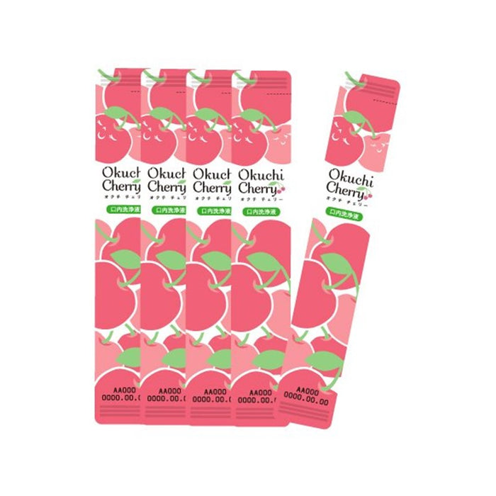 OKUCHI Cherry Mouthwash (5 sachets) | Isetan KL Online Store