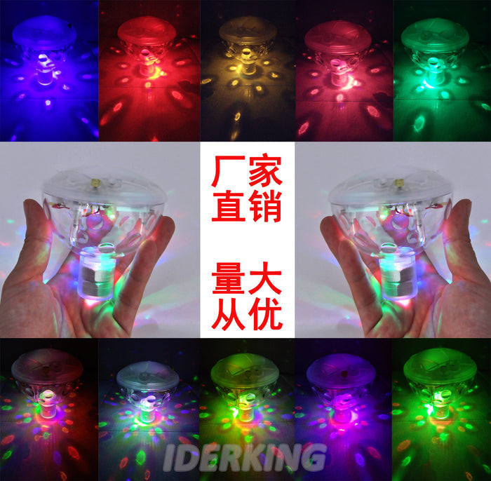 Children bath bathtub lamp floating bathtub lamp LED underwater lamp LED swimming pool lamp 🇨🇳
