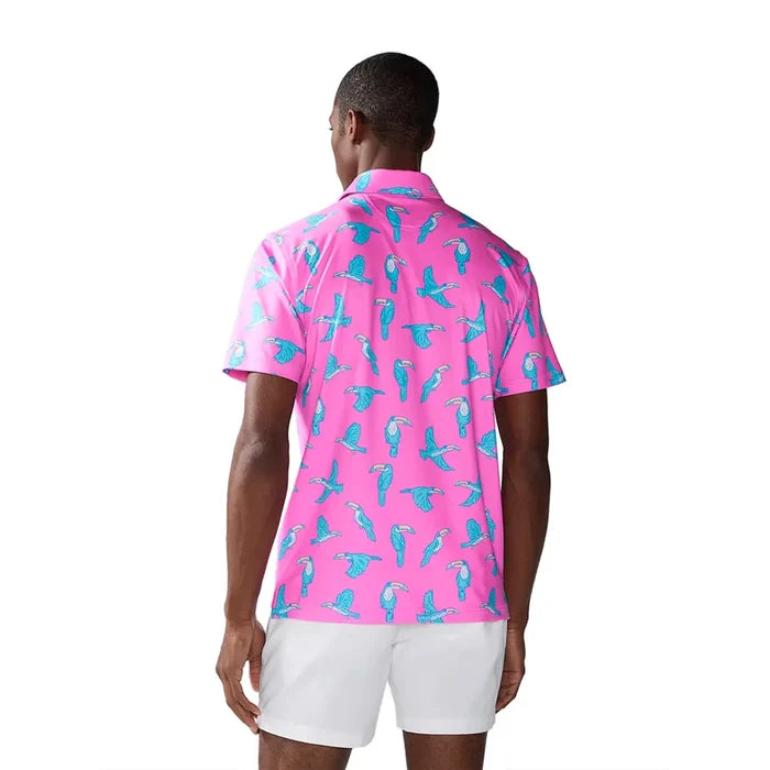 Chubbies Men's The Toucan Do It Performance Polo