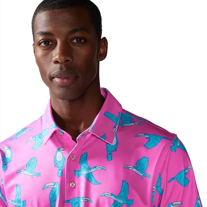 Chubbies Men's The Toucan Do It Performance Polo