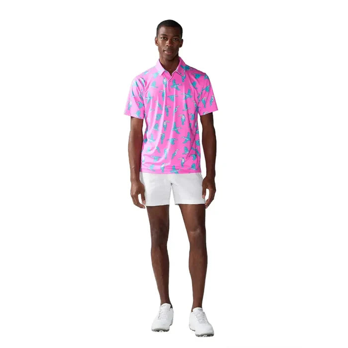 Chubbies Men's The Toucan Do It Performance Polo
