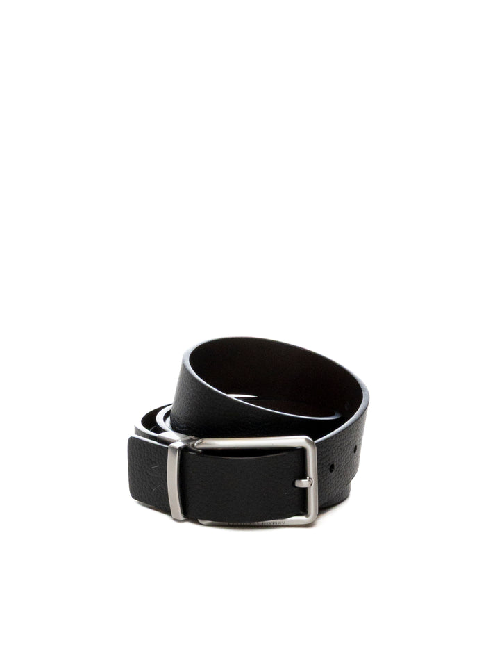 ARMANI EXCHANGE Cintura pelle argento XM002663 AF22853-MC109