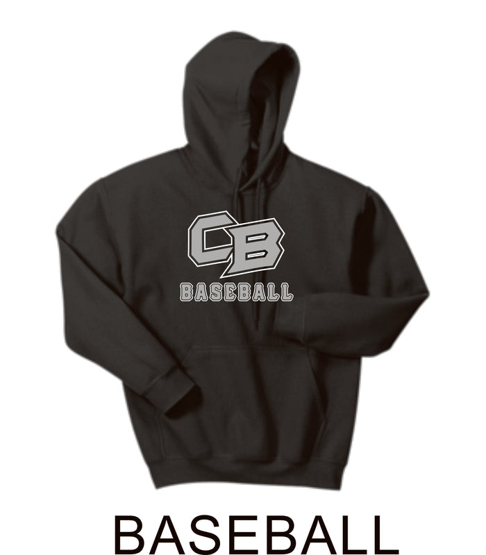 CO Baseball Basic Hoodie- 7 designs- Matte or Glitter