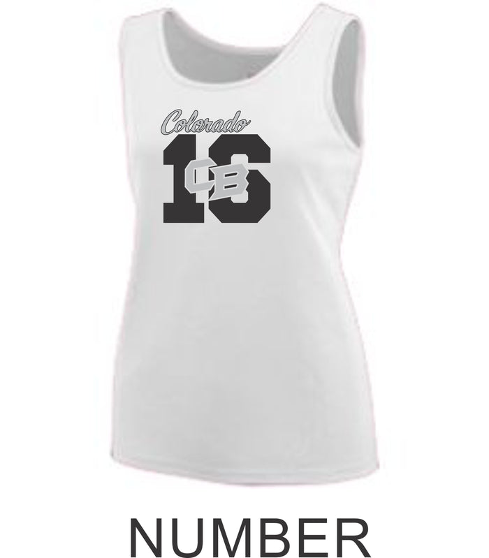 CO Baseball Ladies and Girls Training Tank- 7 designs