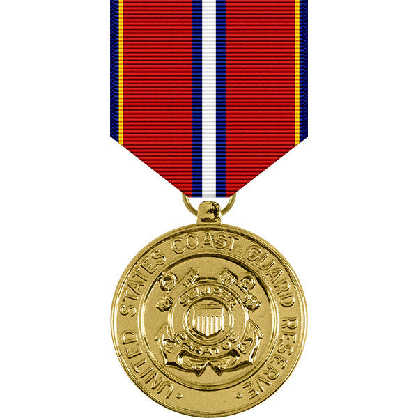 Coast Guard Reserve Good Conduct Anodized Medal Military Medals