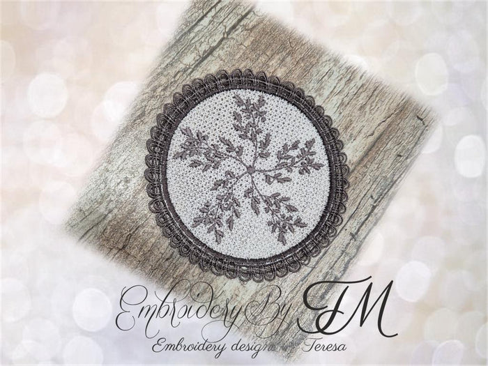 Coaster flowers No.1 / 5x7