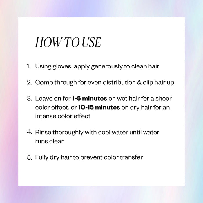 Color Depositing Hair Mask - Cyber Tokyo