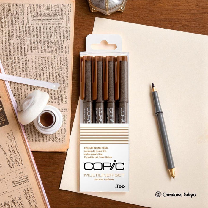 Copic Multiliner Fine Pigment Ink Pens