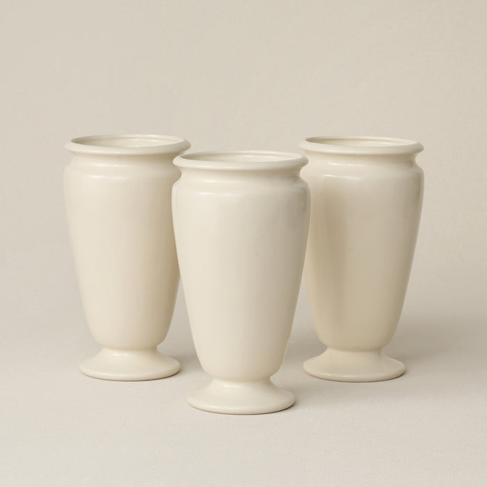 Cornet Vase, Raffia