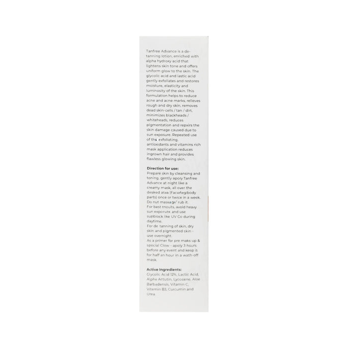 Cosmonova Tanfree Advance De-Tanning Lotion