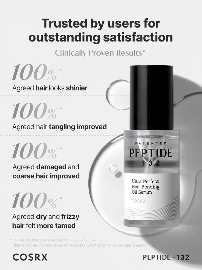 COSRX PEPTIDE-132 Ultra Perfect Hair Bonding Oil Serum سيروم الشعر من كوزركس