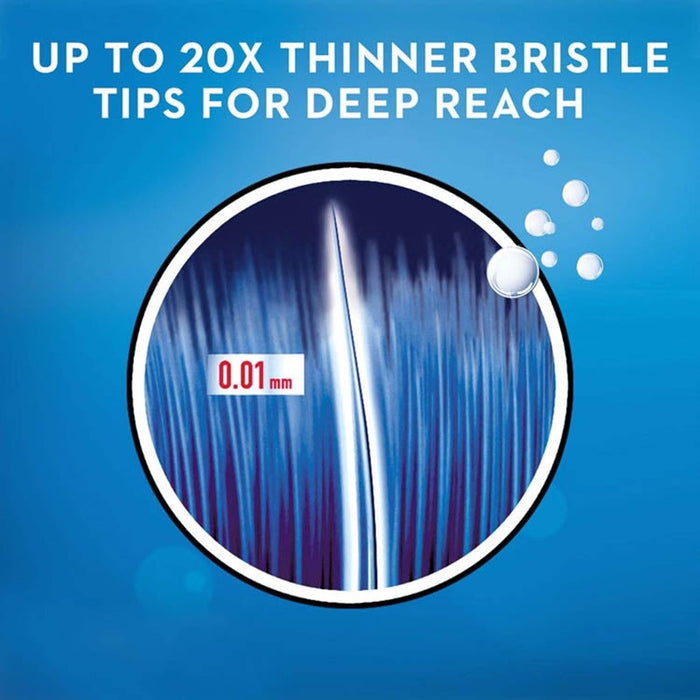 ORAL-B Cross Action 7 Ultrathin Charcoal 3s (Extra Soft) | Isetan KL Online Store