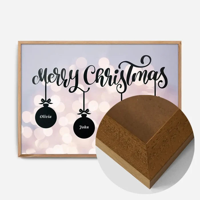 21x30cm | 8¼ x 11¾in / Oak Wood Frame