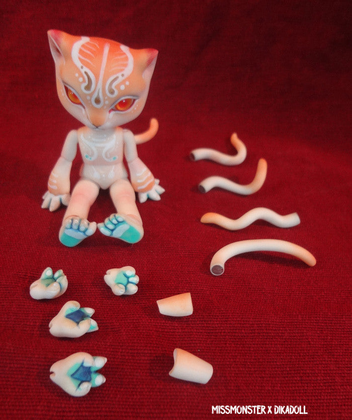 CUSTOM CAT BJD- DIKADOLL