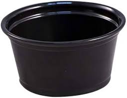 DART 2 OZ PORTION CUP / BLACK [10/250/2,500]