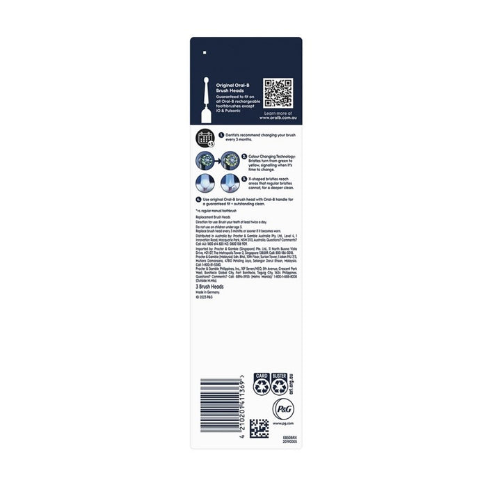 ORAL-B Deep Clean Black Refill 3s | Isetan KL Online Store