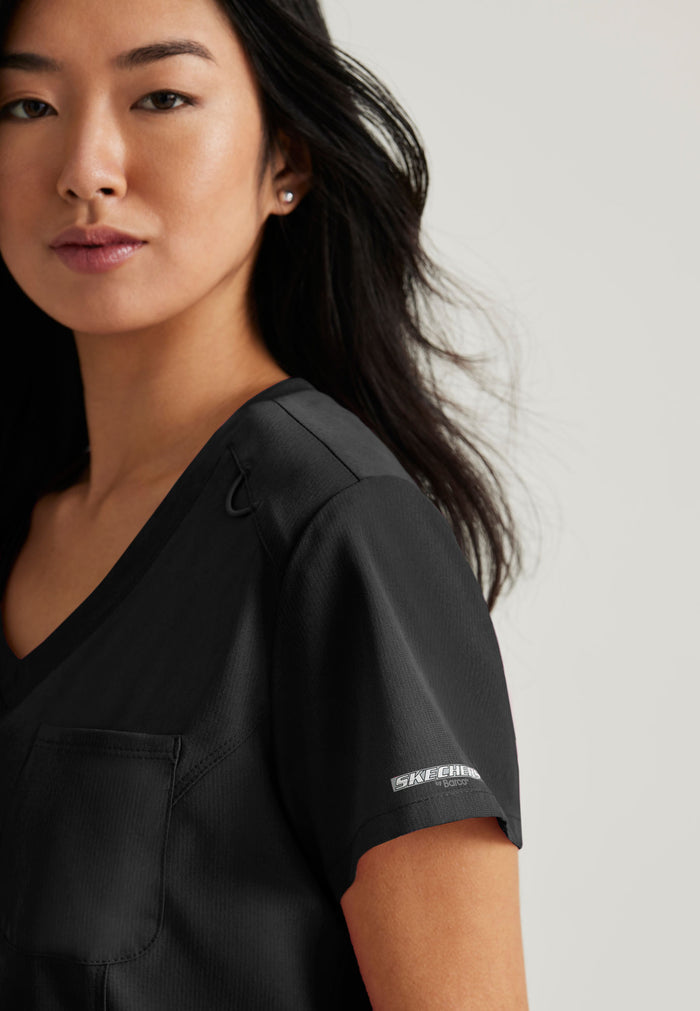 Dignity Top - Black - Grey's Anatomy Scrubs