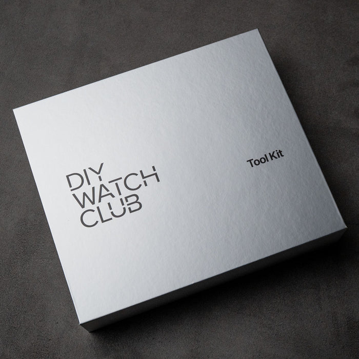 DIY WATCH CLUB - watchmaking kit - standard tools box (Silver box)
