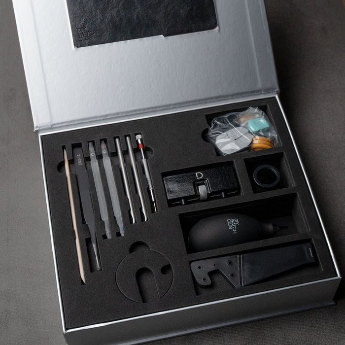 DIY WATCH CLUB - watchmaking kit - standard tools box (Silver box)