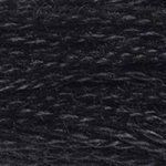 DMC 6 Strand Embroidery Floss Cotton Thread Bulk 310 Black 7 Yards 12 Skeins