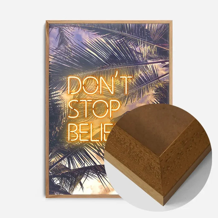 21x30cm | 8¼ x 11¾in / Oak Wood Frame