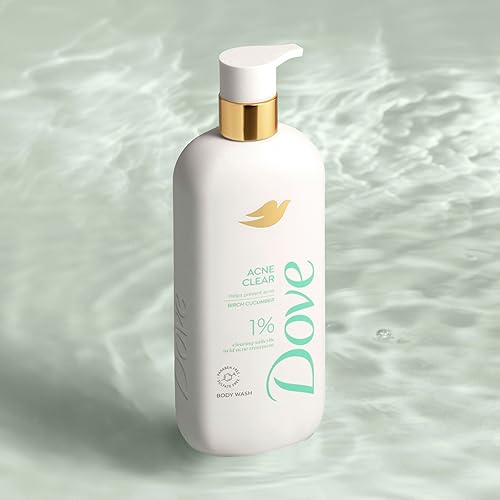 DOVE Acne Clear Clears and Helps Prevent Acne Body Wash غسول الجسم من دوف