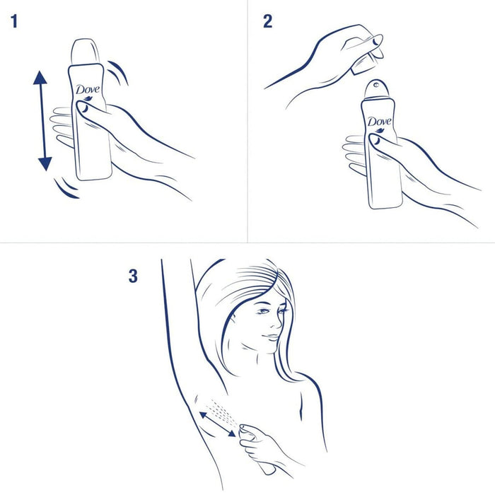 Dove Antiperspirant Deodorant Spray 8.45oz / 250ml - ikatehouse