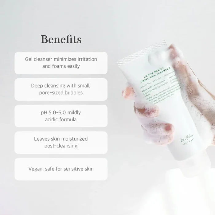 DR ALTHEA Green Relief Amino Gel Cleanser غسول البشرة من دكتر الثيا
