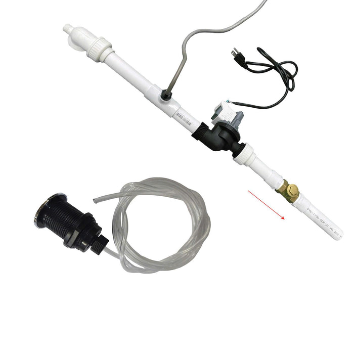 Drain Pump for Pedicure Chair Complete Set (Drain Pump+ Air Hose+ Air Switch )