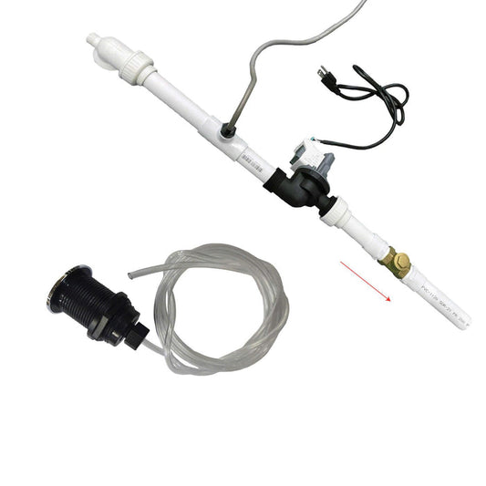 Drain Pump for Pedicure Chair Complete Set (Drain Pump+ Air Hose+ Air Switch )