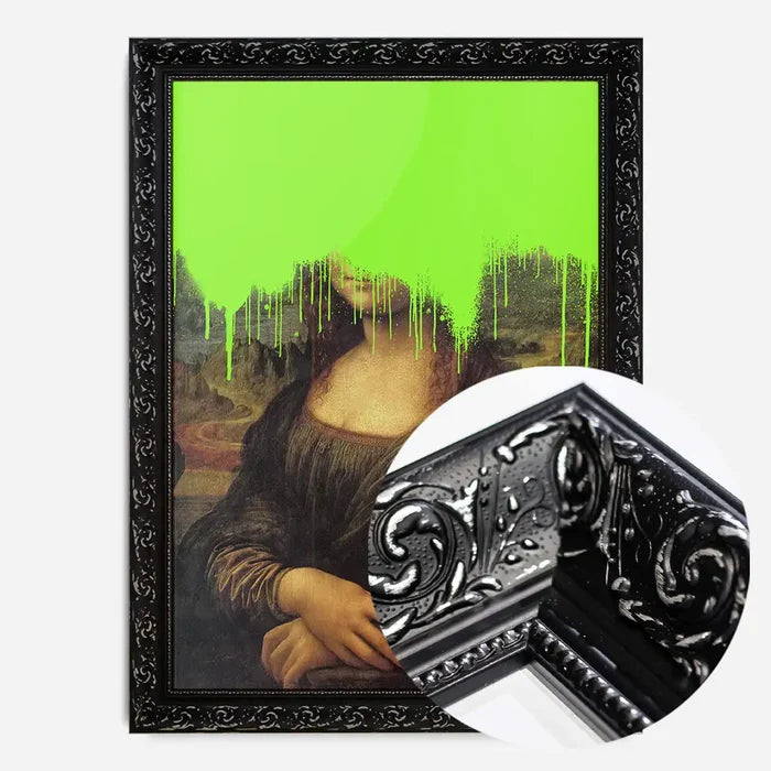21x30cm | 8¼ x 11¾in / Black Ornate Frame