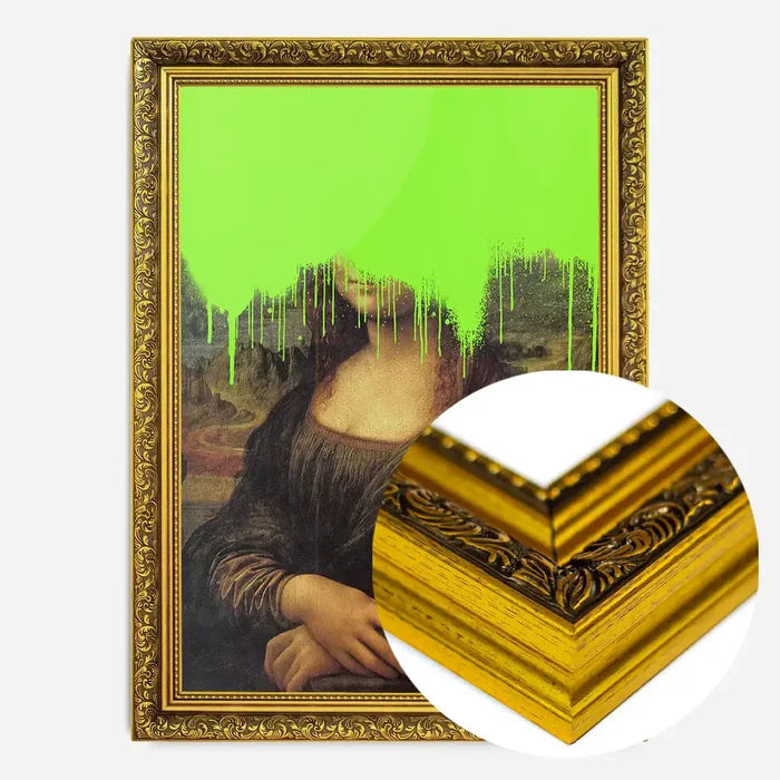21x30cm | 8¼ x 11¾in / Gold Ornate Frame