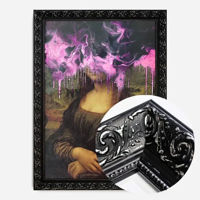 21x30cm | 8¼ x 11¾in / Black Ornate Frame
