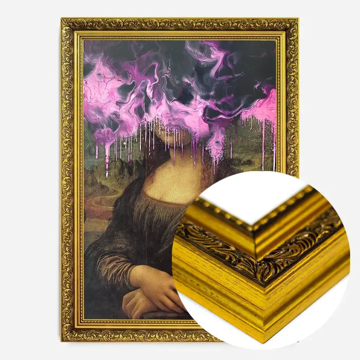 21x30cm | 8¼ x 11¾in / Gold Ornate Frame