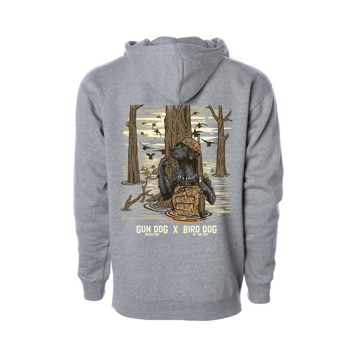 Black Labrador / Heather Grey / M