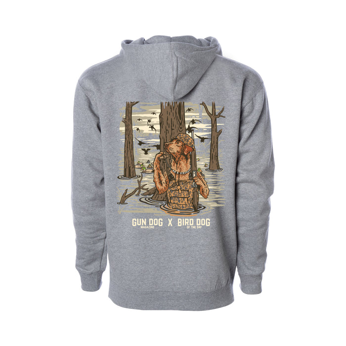 Red Labrador / Heather Grey / M
