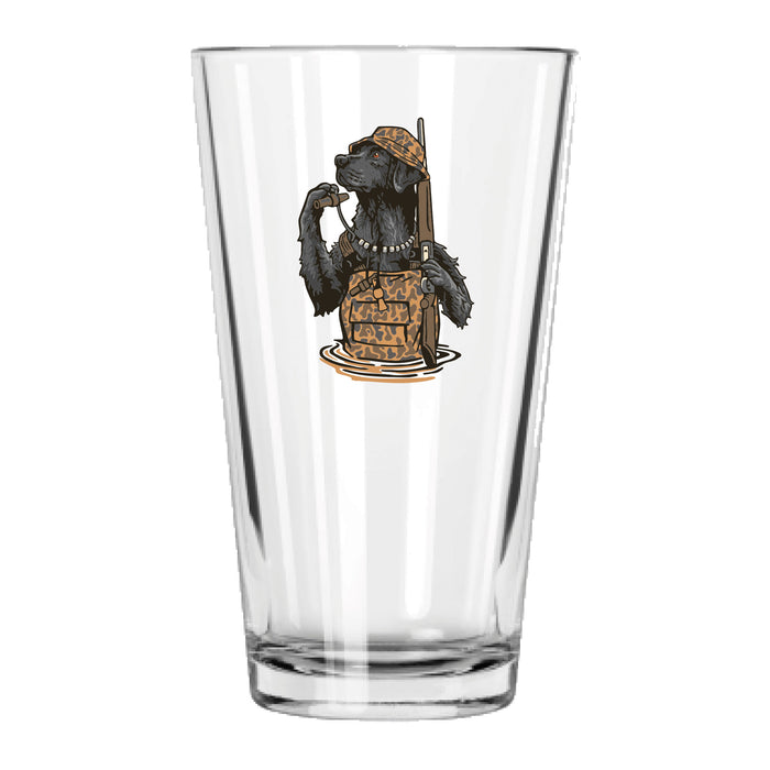Duck Dog Pint Glass